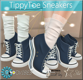 GoodVibes Blueberry TippyToe Sneakers