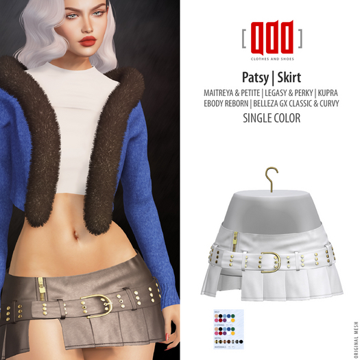 [ADD] Patsy Skirt - White