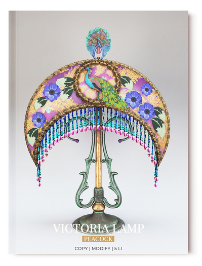 MINIMAL - Victorian Lamp Peacock