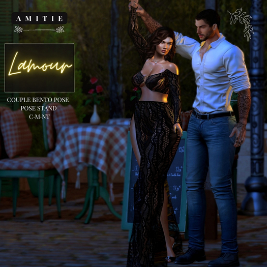 Amitie Lamour Couple Pose 
