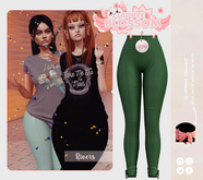 #16 Apple Blossom  - Rivers Leggings