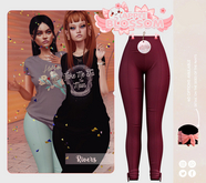 #9 Apple Blossom  - Rivers Leggings