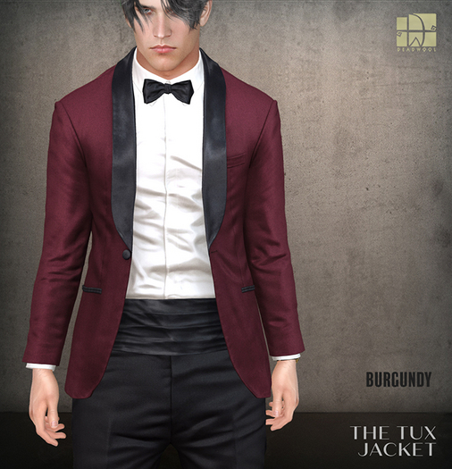 [Deadwool] The Tux - Jacket - burgundy