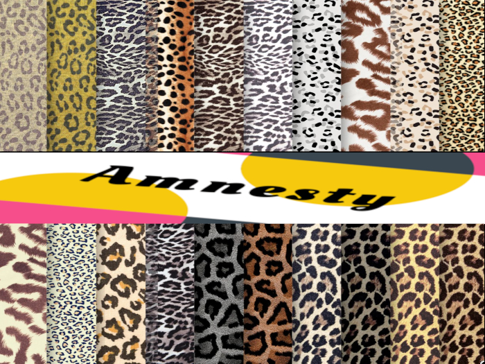 Leopard Print Textures 1024X1024 "BOXED"