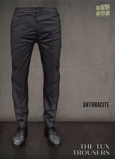 [Deadwool] The Tux - Trousers - anthracite