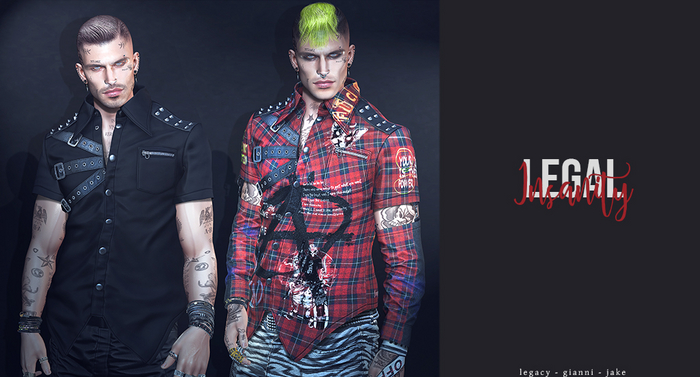 Legal Insanity - Cain shirts DEMO