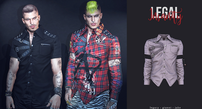 Legal Insanity - Cain shirt #13