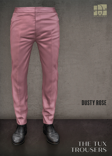 [Deadwool] The Tux - Trousers - dusty rose
