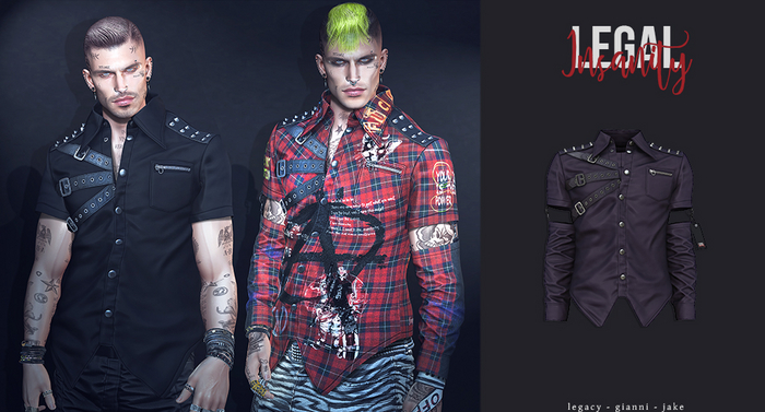 Legal Insanity - Cain shirt #17