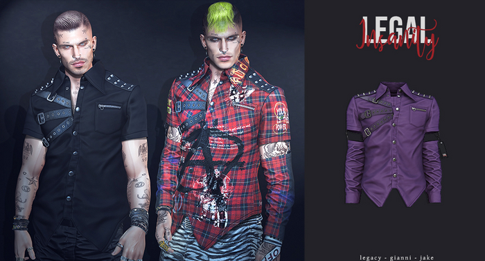 Legal Insanity - Cain shirt #18