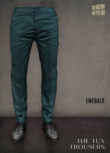 [Deadwool] The Tux - Trousers - emerald