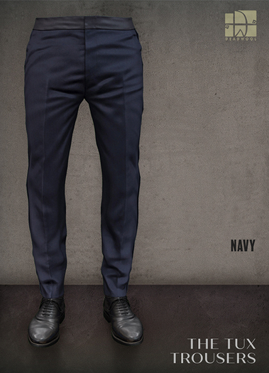 [Deadwool] The Tux - Trousers - navy