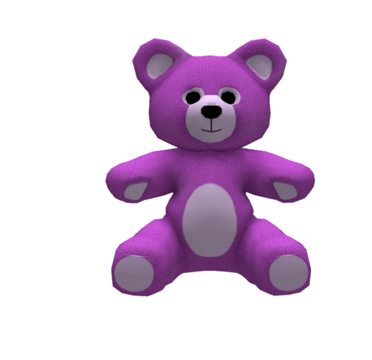 Purple Teddy Bear