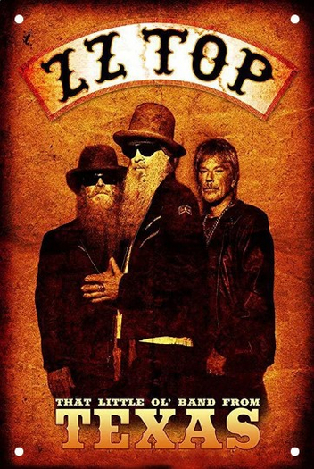 Metal Sign-ZZ Top
