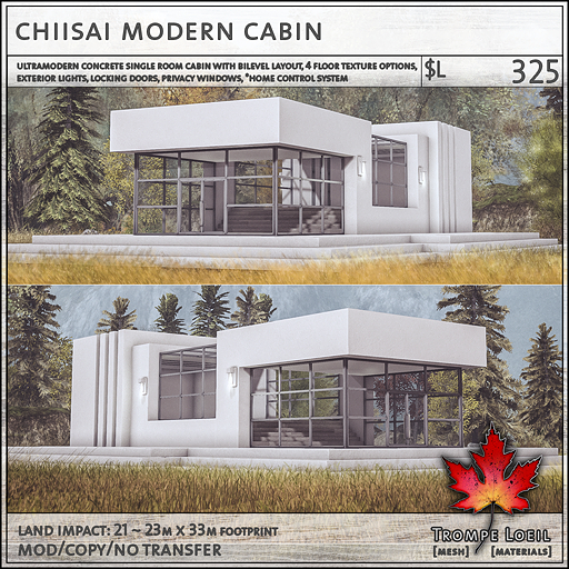 Trompe Loeil - Chiisai Modern Cabin 2.0 [mesh]