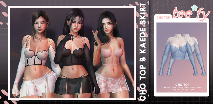 Tee*fy Cho Top - Sky