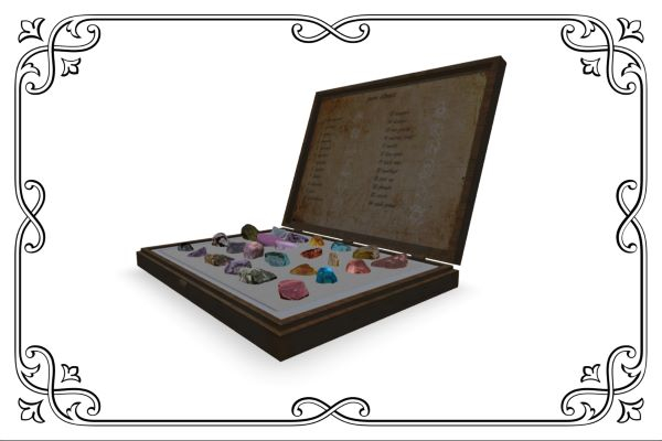 Ancient Gem Stone Case