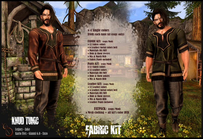 //RKS// Knud Tunic - Fabric Kit