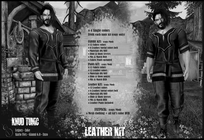 //RKS// Knud Tunic - Leather Kit DEMO
