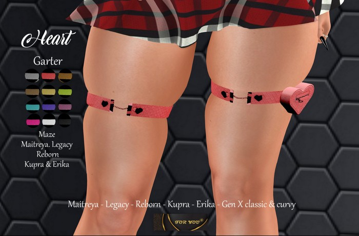 ::F:: HEART GARTER & MAZE FATPACK (ADD)