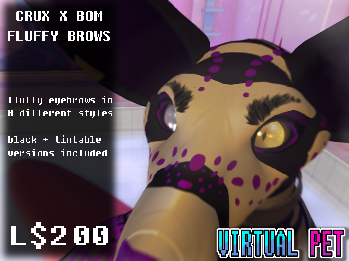 [VP] Crux X BOM Fluffy Brows