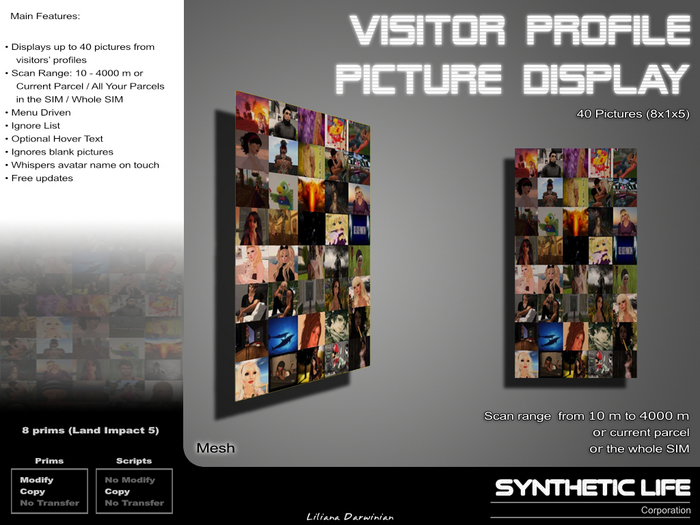 [LD] Visitor Profile Picture Display [8x1x5] 01.04.31