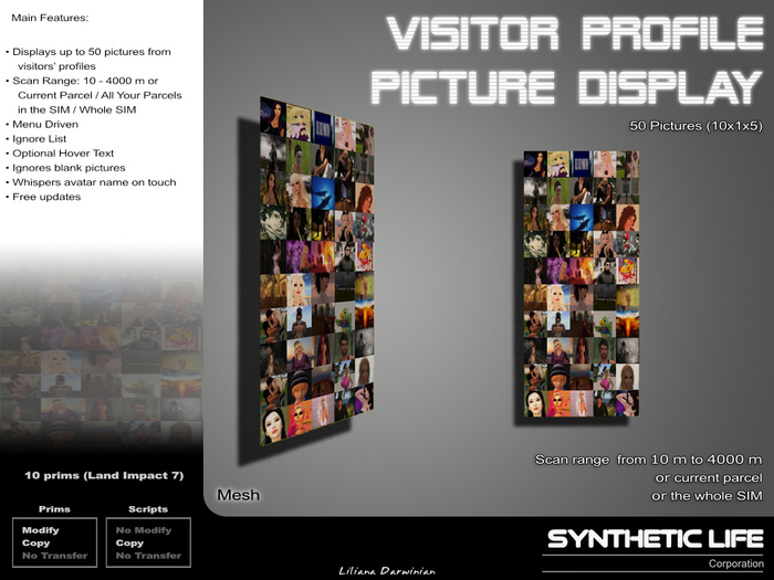 [LD] Visitor Profile Picture Display [10x1x5] 01.04.31
