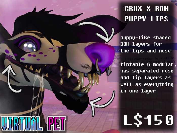 [VP] Crux X BOM Puppy Lips
