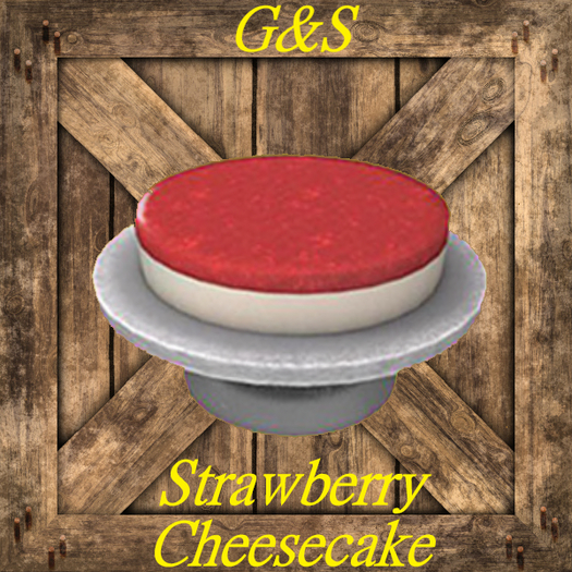 G&S Strawberry Cheesecake texture(CMT)