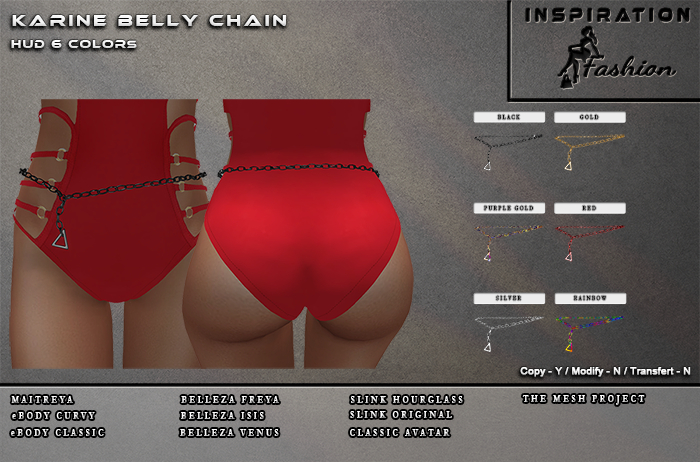 DEMO Karine Belly Chain