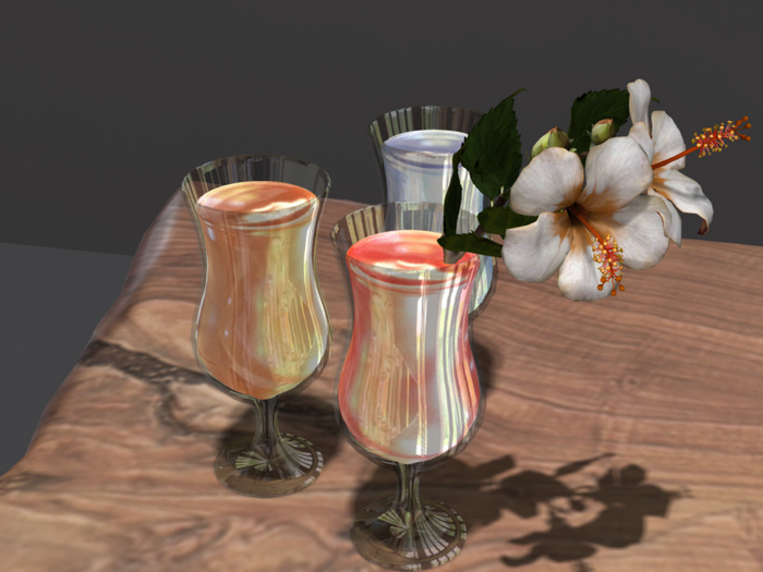 Full Perm Cocktail Glasses