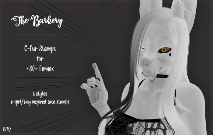 {The Barkery} E-Fur Stamps (+SG+ Fennex)