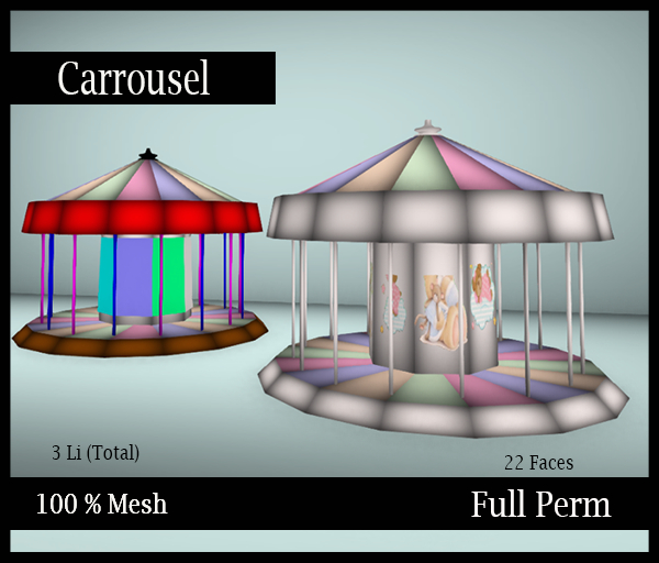 [BB] Mesh- Full Perm- Carrousel