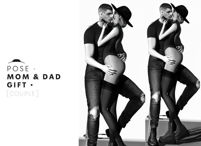 Pose MOM & DAD GIFT