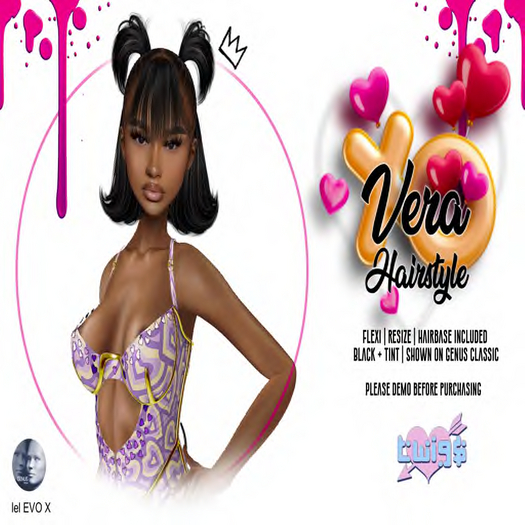 TWIG$: Vera Hairstyle [UNPACKER]