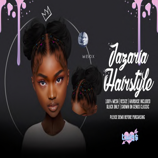 TWIG$: Jazaria Hairstyle [UNPACKER]