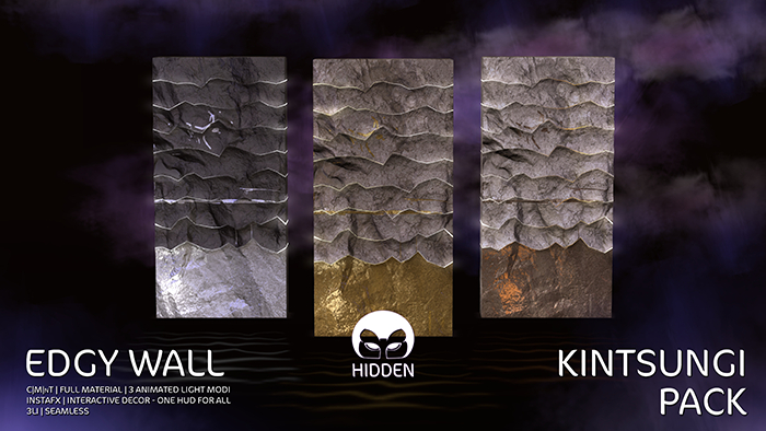 HIDDEN :: Edgy Wall - KINTSUNGI PACK ::