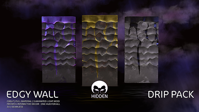 HIDDEN :: Edgy Wall - DRIP PACK ::