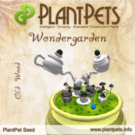 PlantPet Seed [Wondergarden *Old Wood*]
