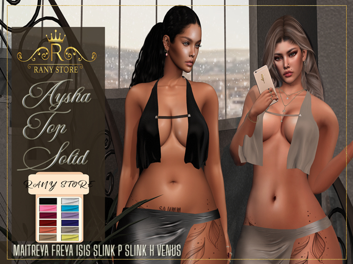 ~Rany~Aysha Top Solid 