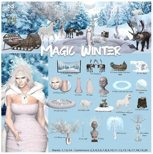 02 RARE - Magic Winter -GOWN-Legacy