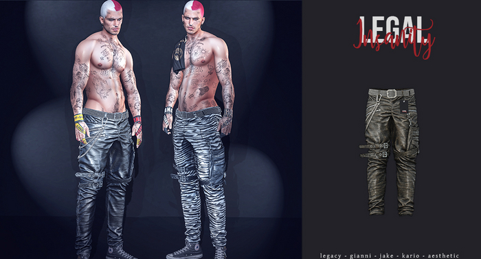 Legal Insanity - Opie leather pants #3