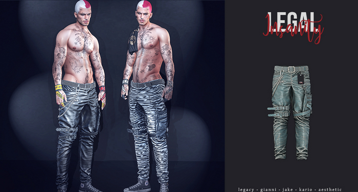 Legal Insanity - Opie leather pants #9