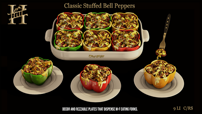 Chef Hill. Classic Stuffed Bell Peppers 