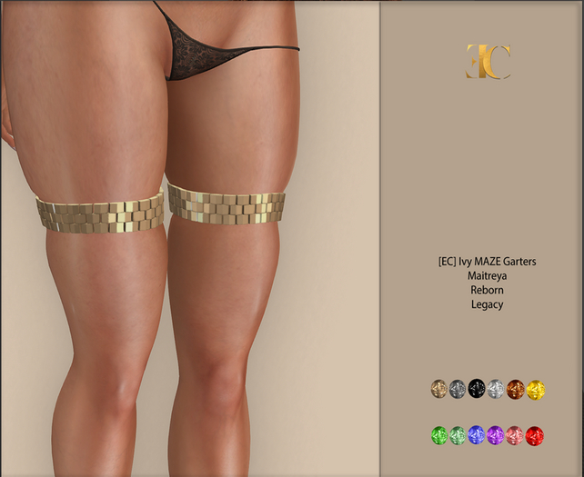 [EC] Ivy MAZE Garters