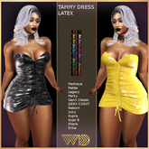 WAD DESIGNS TAMMY DRESS LATEX