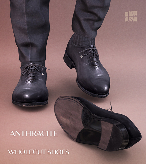 [Deadwool] Wholecut shoes - anthracite