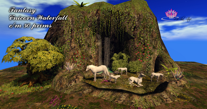 MICSHA-FANTASY UNICORN WATERFALL