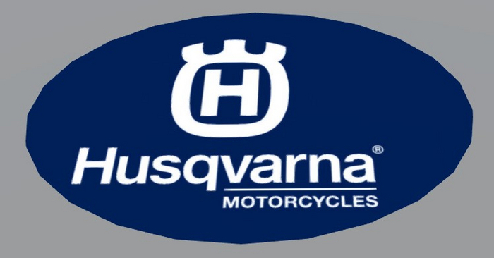 Oval Motorcycle Sign-Husqvarna Motorcycles