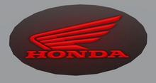 Oval Motorcycle Sign-Honda Motorcycles